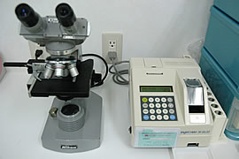 顕微鏡ー電解質測定装置